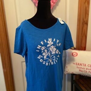 NWT Old Navy Blue Short Sleeve Tee